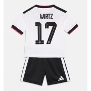 Tyskland Florian Wirtz #17 Hjemme Trøje Børn VM 2026 Kortærmet (+ Korte bukser)